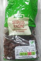 Seedless raisins