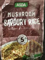 Mushroom savoury rice