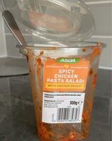 Spicy chicken pasta salad