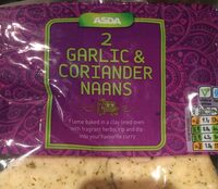 2 Garlic & Coriander Naans