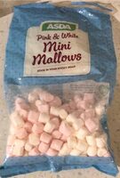 Pink amd white mini marshmellows