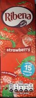 No Added Sugar Strawberry Juice Drink with sweeten