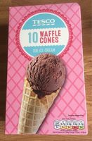 10 Waffle cones