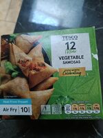 Mini vegetable samosas