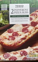 Pepperoni pizza subs