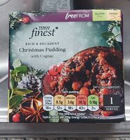 Christmas Pudding with Cognac