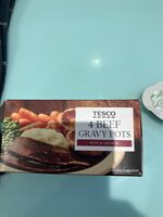 Tesco beef gravy pots