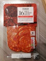 Chorizo slices