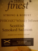 Laphroaig infused smoked salmon