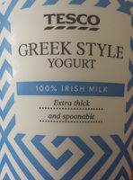 Greek style yogurt