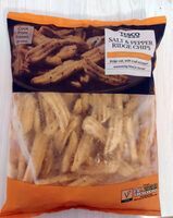 Salt and pepper ridge chips