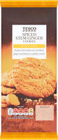 Spiced Stem Ginger Cookies