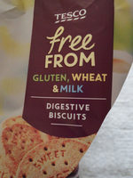 Free FROM Gluten, Wheat & MilkDigestive Biscuits