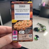 Smooth smoked  salmon pate