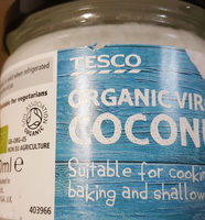 Tesco Virgin Organic Coconut Oil 300ML