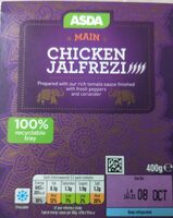 Chicken jalfrezi with pilau rice