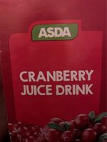 Cranberry juice drink