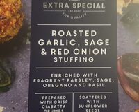 Roasted Garlic, Sage & Red Onion Stuffing