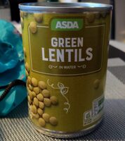 Green Lentils in Water