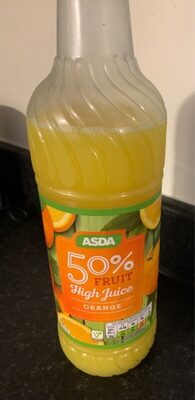 Asda 50% fruit high juice