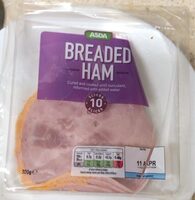 Breaded ham