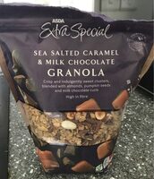 Sea Salted Caramel & Milk Chocolate GRANOLA