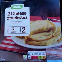 2 cheese omelettes
