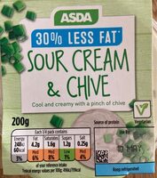 Sour cream and chive