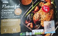 Chicken Crown with Sage & Onion Gravy