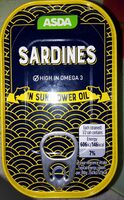 Sardines in sunflower oil
