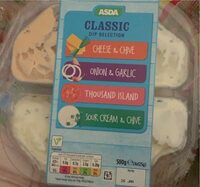 Asda clasic dip selection