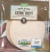 Thick sliced chicken breast