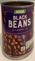 Black Beans in water