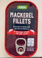 Mackerel Fillets in a Rich Sun-Dried Tomato and Basil Sauce