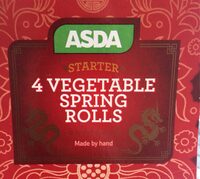 Vegetable spring rolls