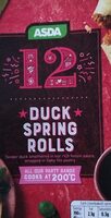 Duck Spring Rolls