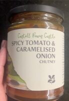 Spicy tomato and caramelised onion chutney