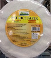 Net rice paper