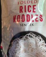 Folded rice noodles