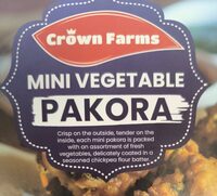 Mini vegetable pakora