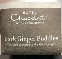 Dark ginger puddles