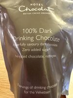 100% Dark Drinking Chocolate