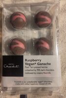 Raspberry Vegan Ganache