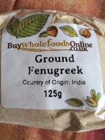Ground fenugreek