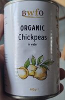 Organic Chickpeas in water