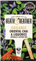 Heather Organic Oriental Chai & Liquorice Envelope Bags