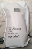 Organic semi-skimmed milk