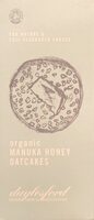 Organic Manuka Honey Oatcakes