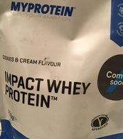 Cookies & Cream Flavour - Impact whey protein
