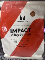 Salted Caramel Impact whey protein